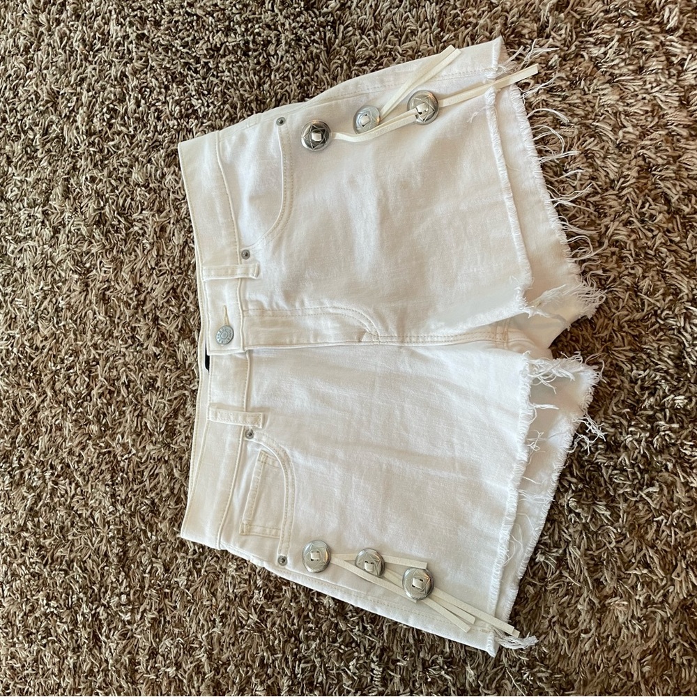 Express country jean shorts